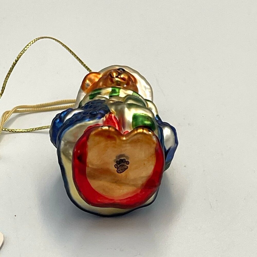 Boyds Bears Blown Glass Ornament 1999 Matthew Vintage Christmas - Picture 5 of 7